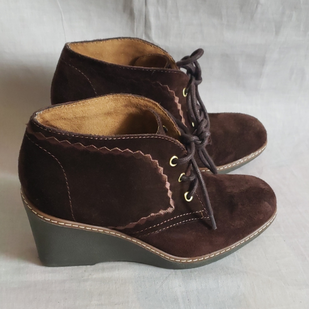 Naturalizer N5 Ankle boots Shoes Brown Size 6.5 M